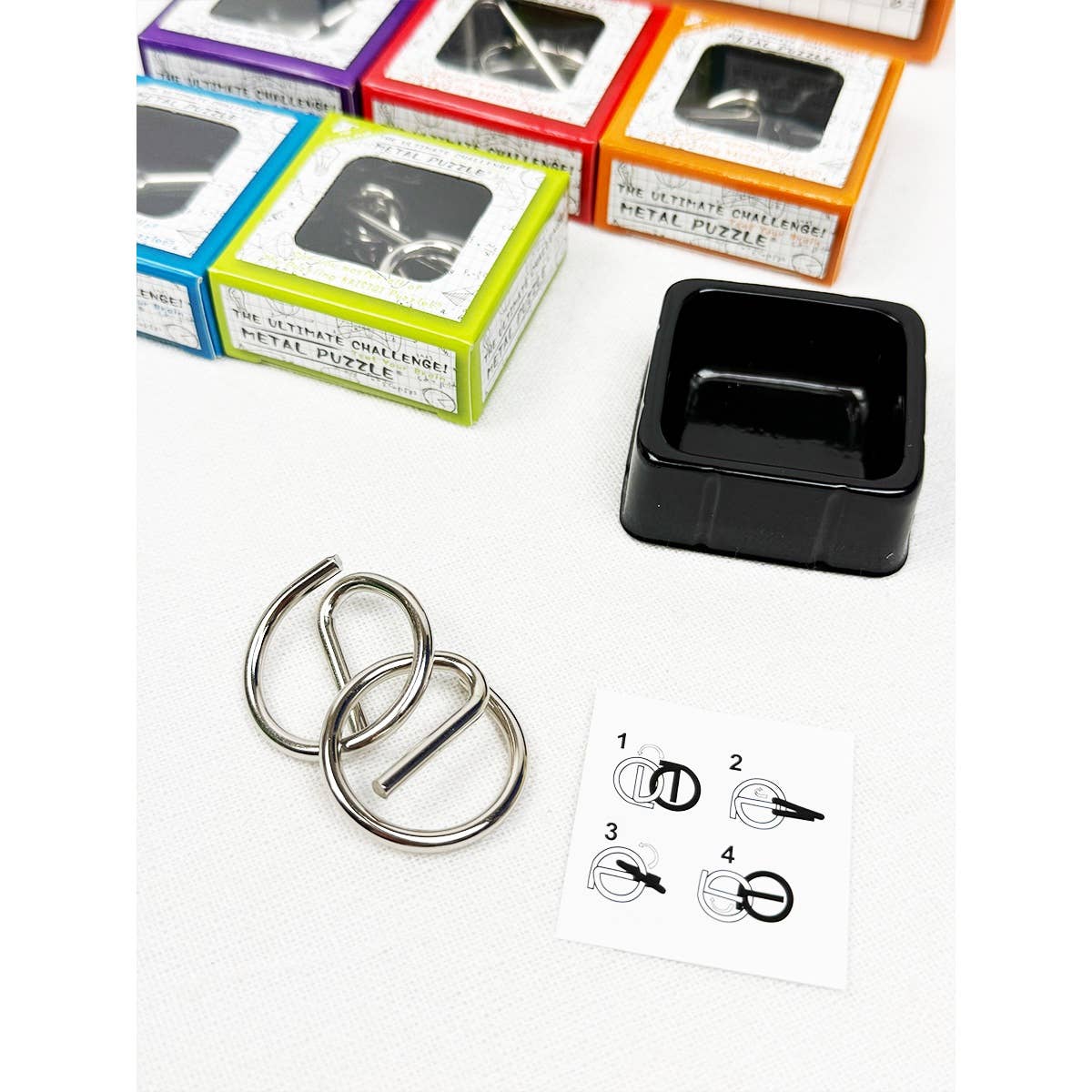 Metal Wire Puzzle Set