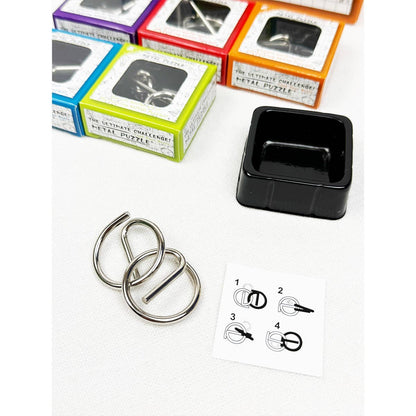 Metal Wire Puzzle Set