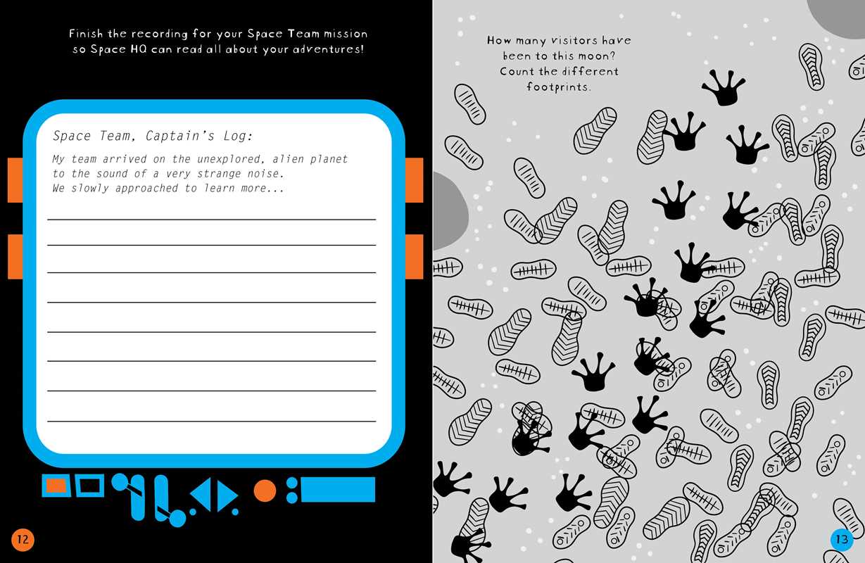 Brain Boosters Space Puzzles (with neon colors) Learning Activity Book for Kids by Vicky Barker