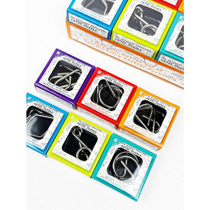 Metal Wire Puzzle Set