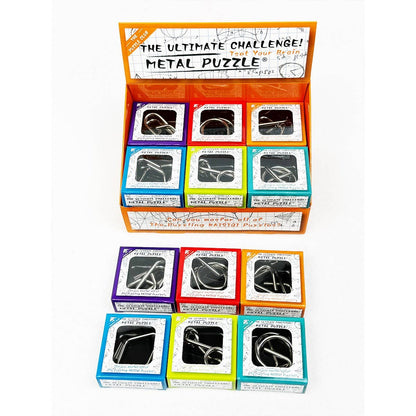 Metal Wire Puzzle Set
